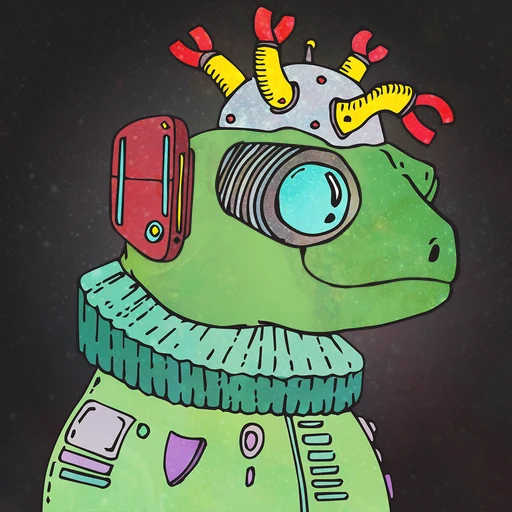 Galactic Gecko #8351