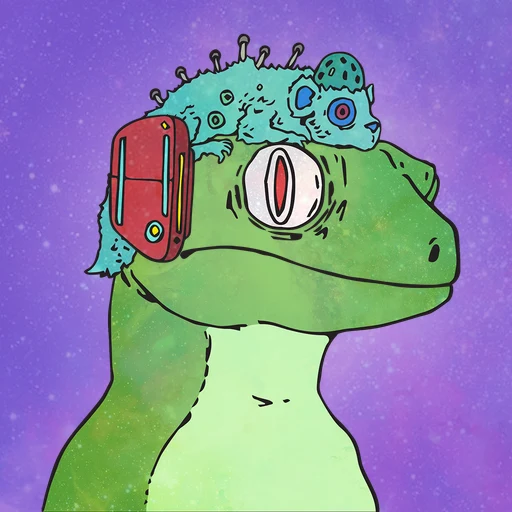 Galactic Gecko #8503