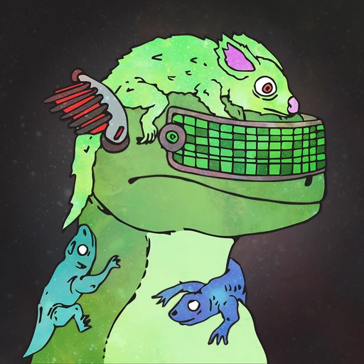 Galactic Gecko #8366