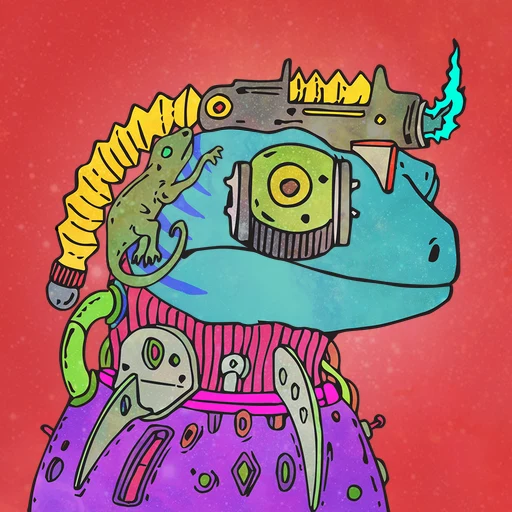 Galactic Gecko #3858
