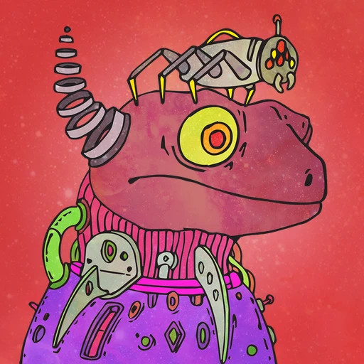 Galactic Gecko #7165