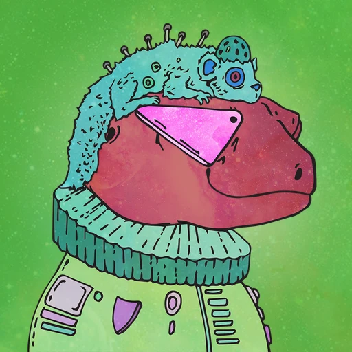 Galactic Gecko #3052
