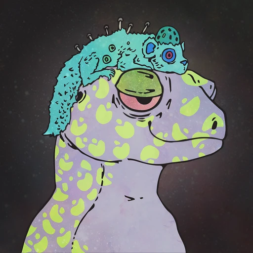 Galactic Gecko #6317