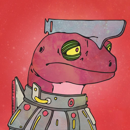 Galactic Gecko #8445