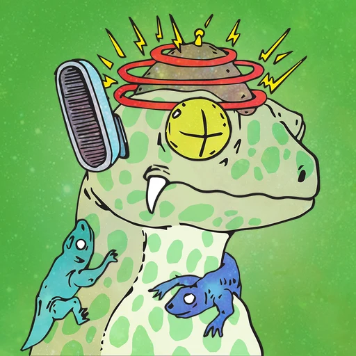 Galactic Gecko #8512