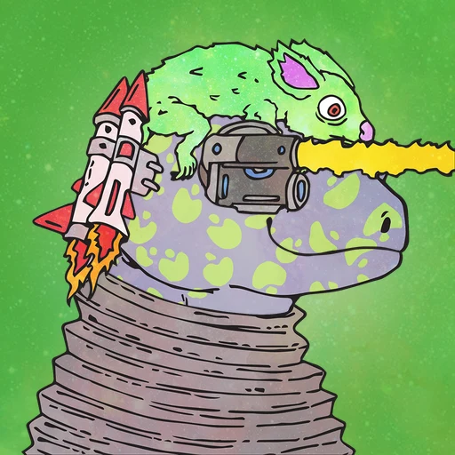 Galactic Gecko #7191