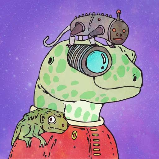 Galactic Gecko #9085