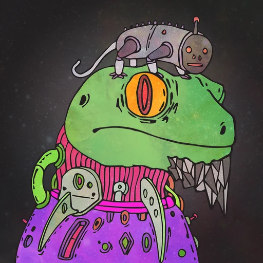 Galactic Gecko #6518