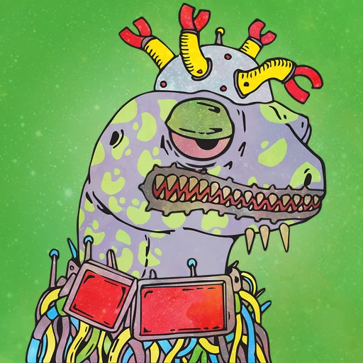 Galactic Gecko #8335