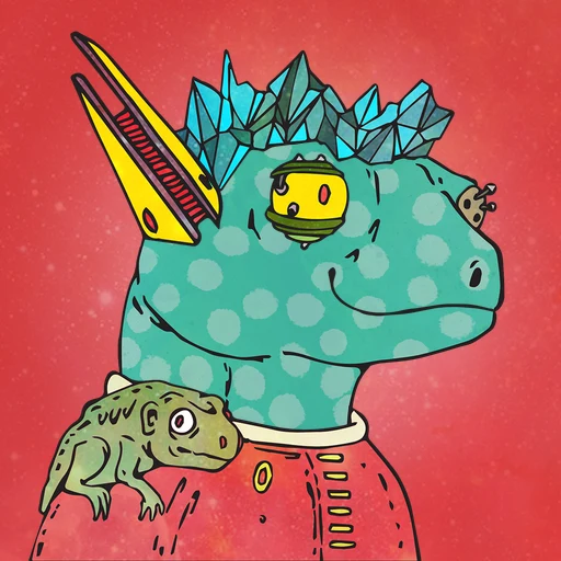 Galactic Gecko #8808