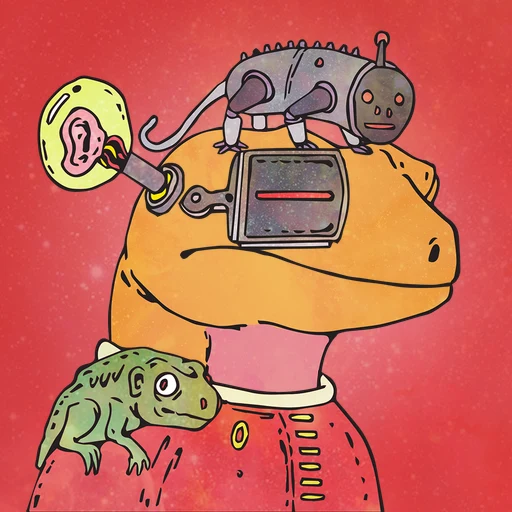 Galactic Gecko #8397
