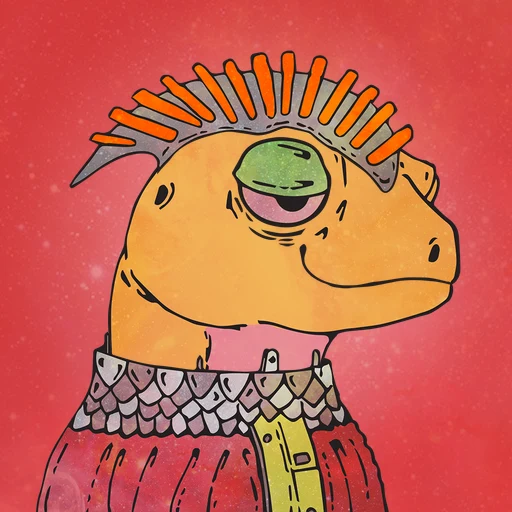 Galactic Gecko #6918